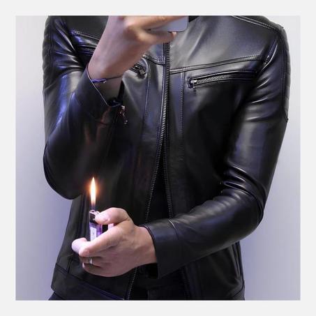 Jaquettes en cuir véritable - Modèle 4