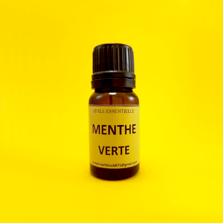 Huile essentielle de Menthe verte الزيت الأساسي العطري النعناع الأخضر