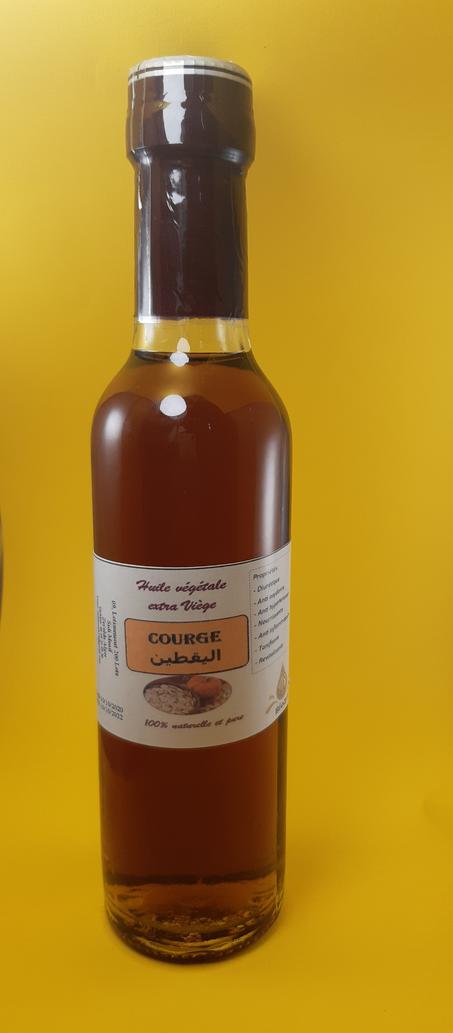 Huile de CITROUILLE - Courge  250 ml    زيت بذور القرع اليقطين