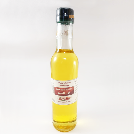 Huile d’amande douce  250 ml زيت اللوز الحلو