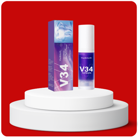 معجون الأسنان الجديد V34