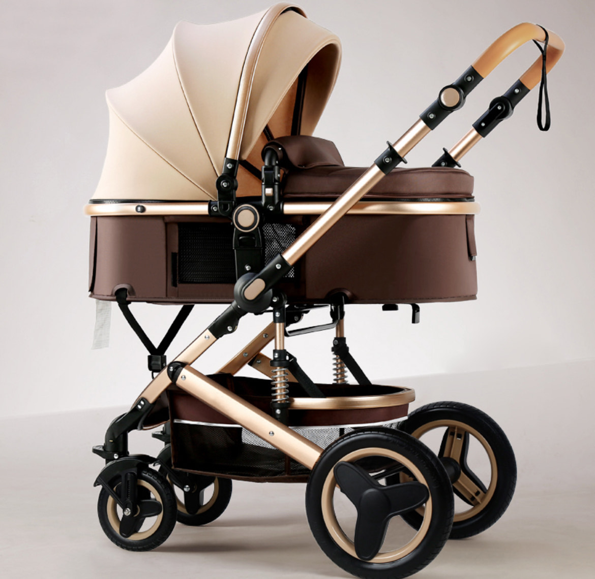 POUSSETTE BELECOO BEIGE