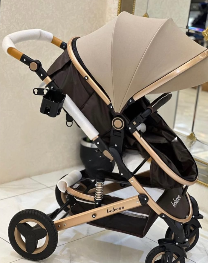 POUSSETTE BELECOO BEIGE