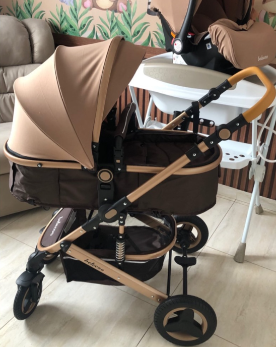 POUSSETTE BELECOO BEIGE