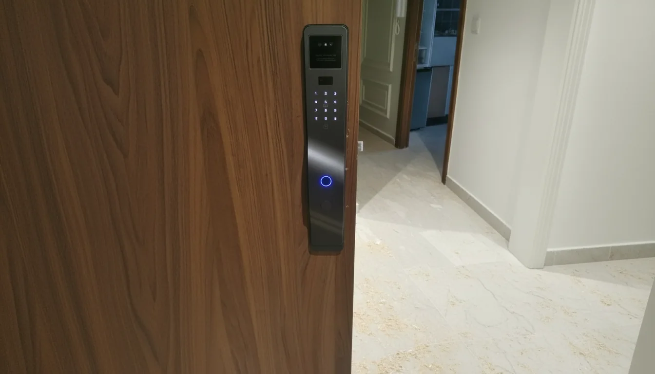 Serrure Intelligente URUS – Sécurité Premium avec Accès Biométrique et Connectivité Wi‐Fi