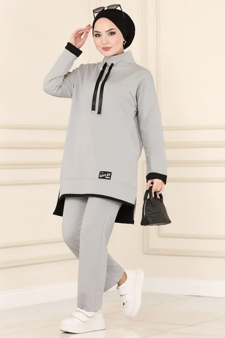 🧕طقم نسائي محتشم Tunic + Pantalon🧕
