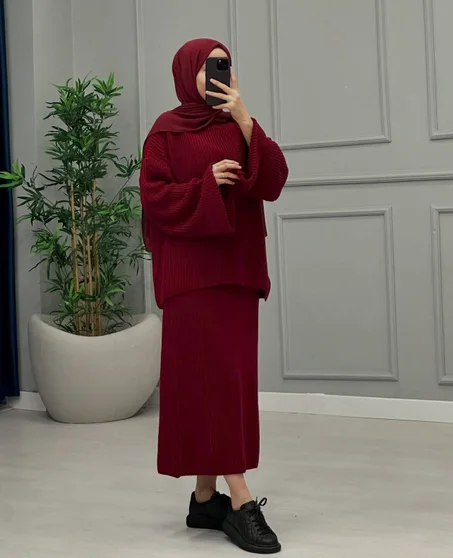 🌸طقم رافيل – أناقة محتشمة🌸