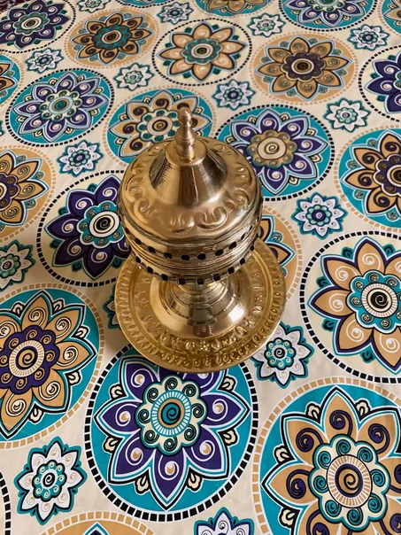 مبخرة نحاسية صناعة يدوية مغربية