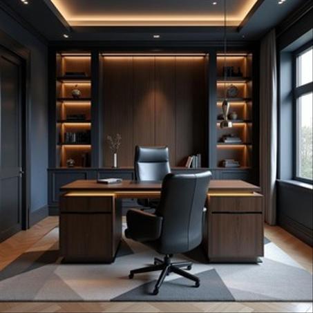 المكتب والدراسة