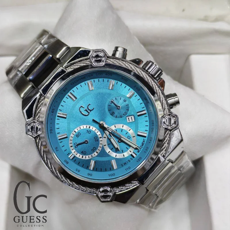 Gc Guess Collection Chronograph Silver