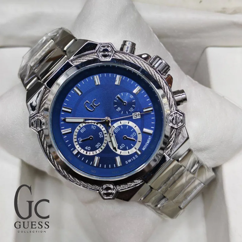 Gc Guess Collection Chronograph Silver