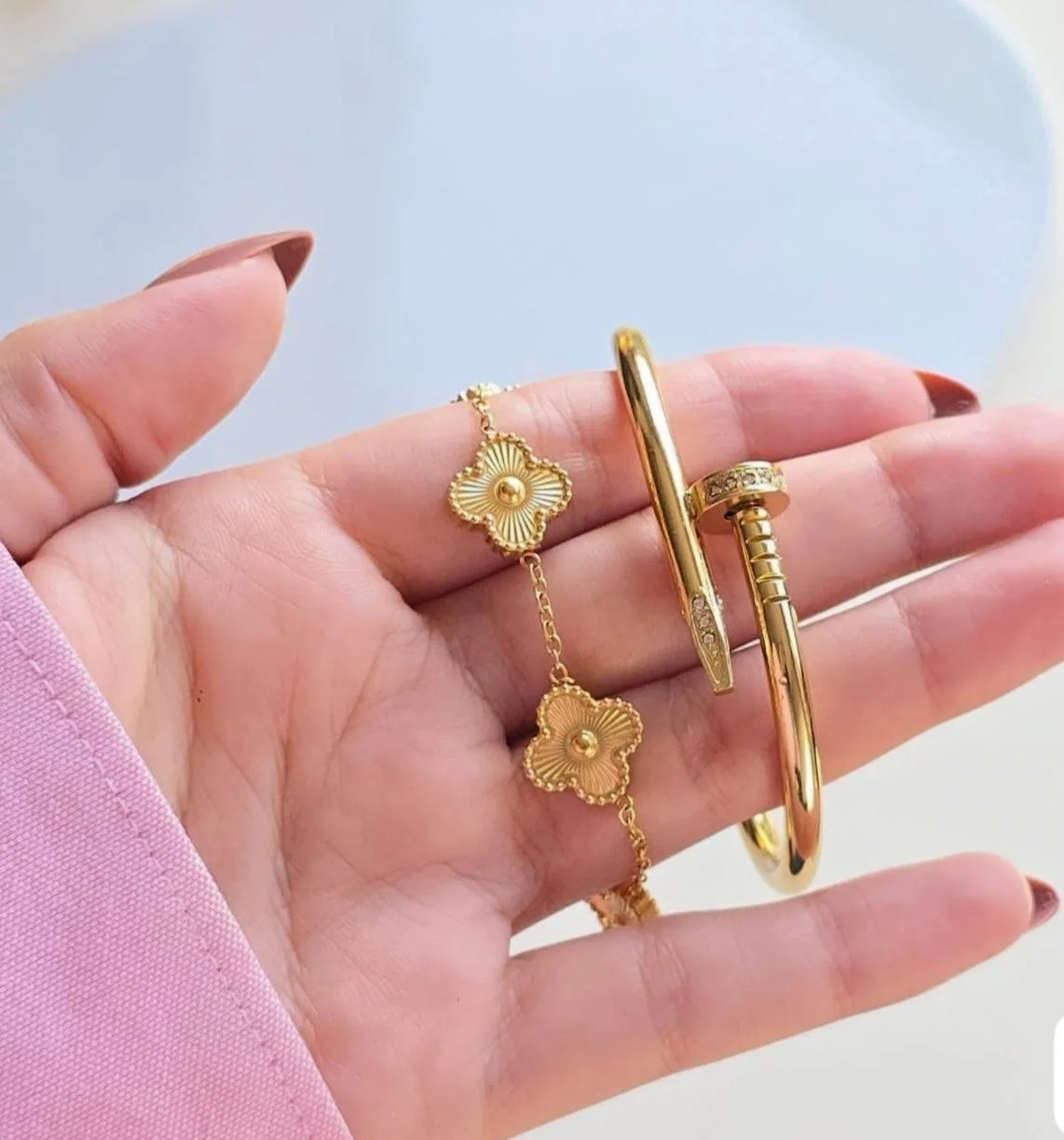 طقم Clover Luxury & cartier