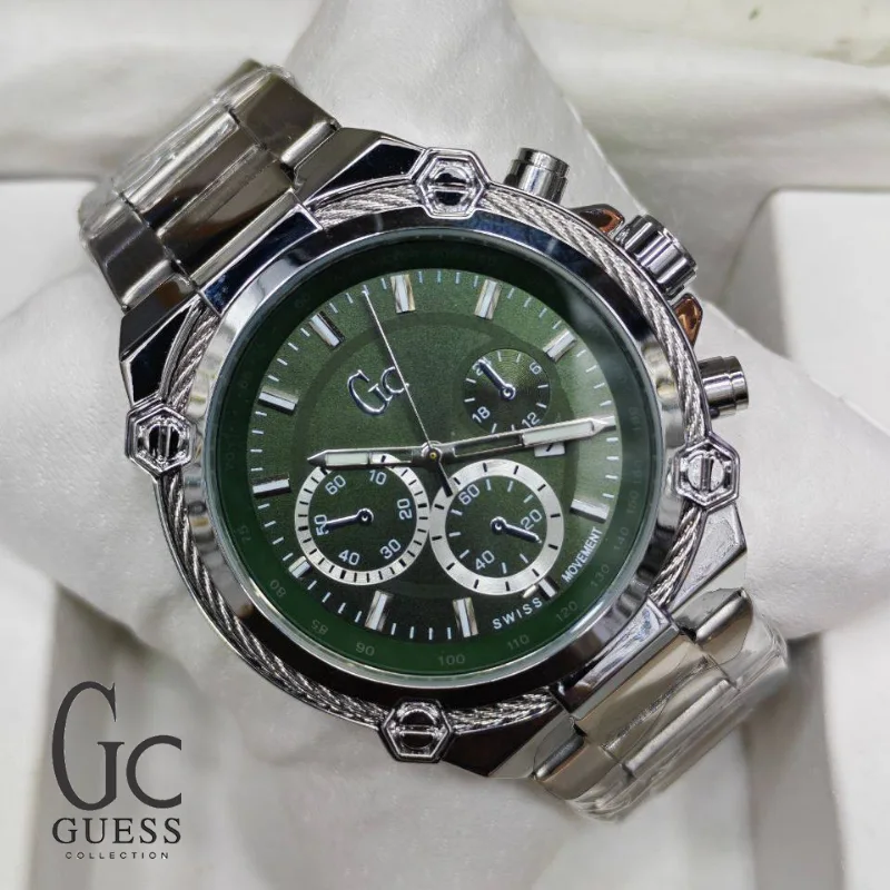 Gc Guess Collection Chronograph Silver
