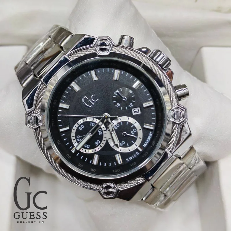 Gc Guess Collection Chronograph Silver