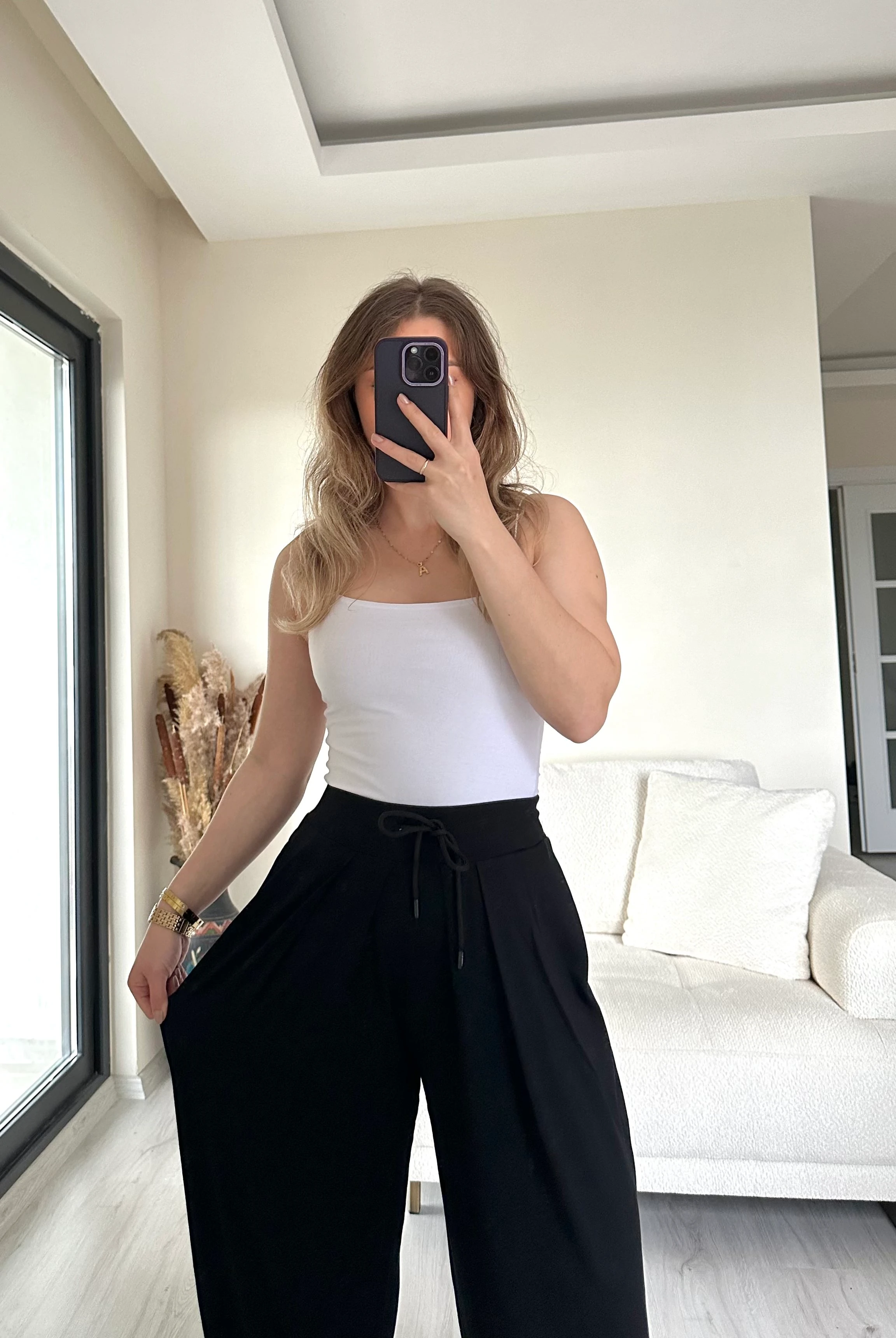 Pantalon Shalwar en tissu modal Oysh