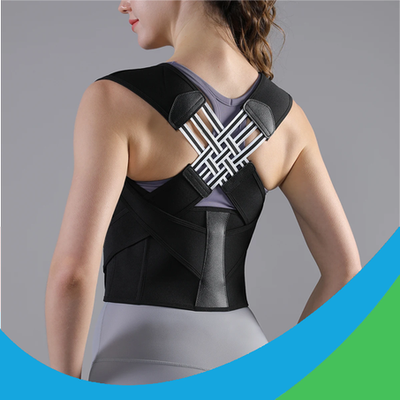 Ceinture correctrice de posture pour le dos et les épaules unisexe