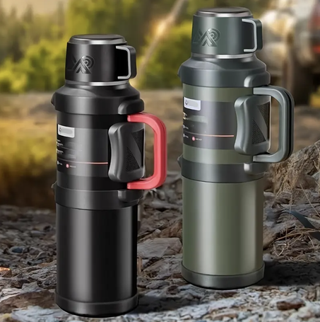 Bouteille Thermique en Acier Inoxydable – Froid ou Chaud, à Vous de Choisir