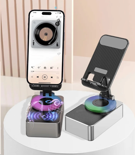 3 en 1 Support de téléphone , power bank haut parleur Bluetooth