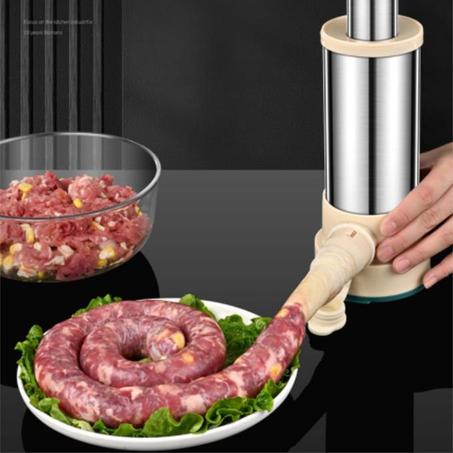 Machine de Remplissage pour Saucisses et Boulettes Maison.