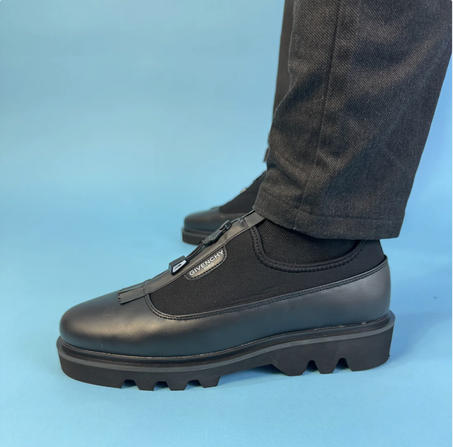 Chaussures élégantes avec fermeture éclair et semelle ultra-confortable