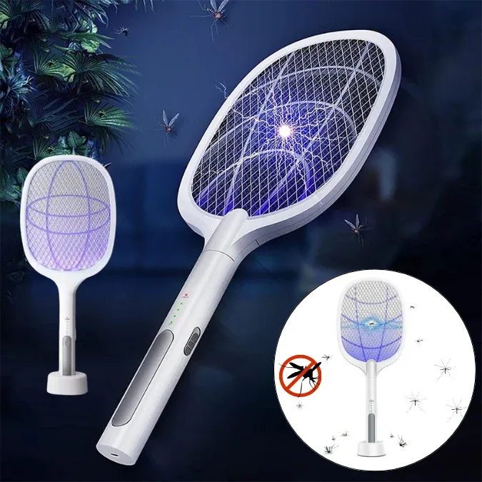 Raquette Anti-Moustiques Rechargeable