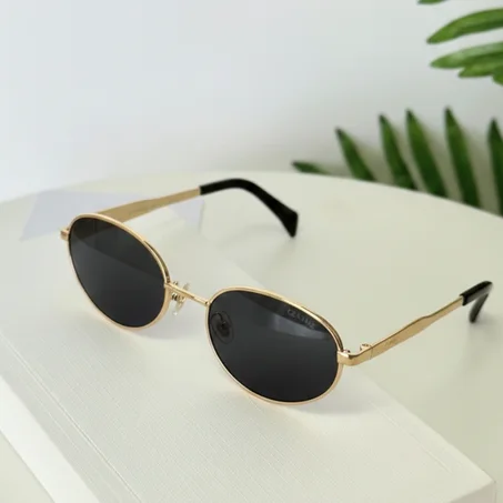 Lunettes de soleil élégantes couleur noire