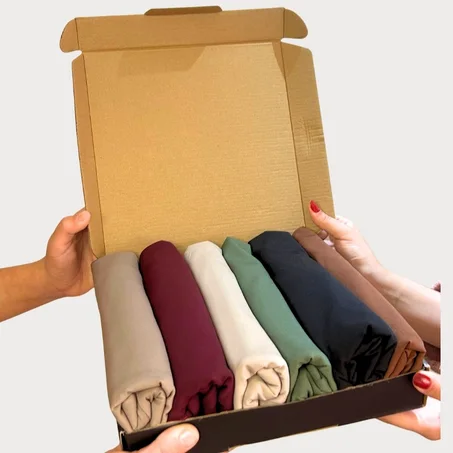 Pack de 6 hijabs en jersey