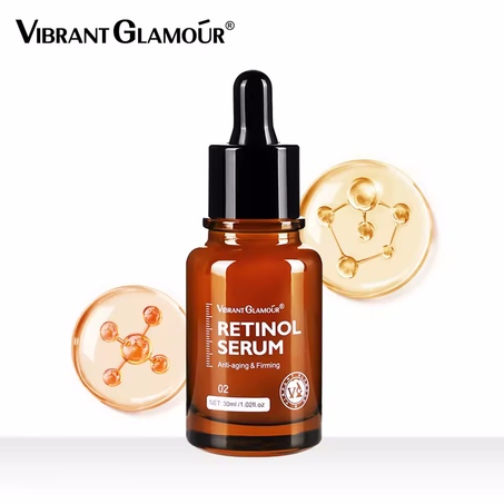 Vibrant Glamour Retinol Face Serum – Advanced Restorative Facial Treatment
