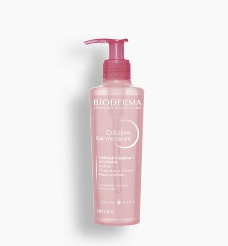 Bioderma : Créaline Gel moussant Peau sensible