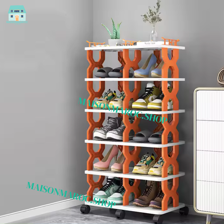 أضف لمسة أنيقة و حل نهائي لفوضى المستلزمات مع رفوف التخزين 12 طبقة⭐⭐⭐⭐⭐