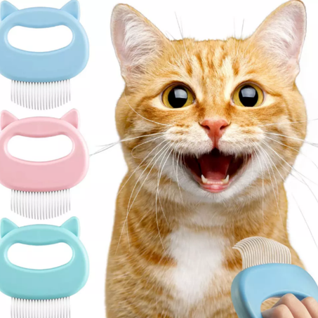 Comb Pet Hair Removal, Cat Massage Comb Pet Hair Shedding Brush