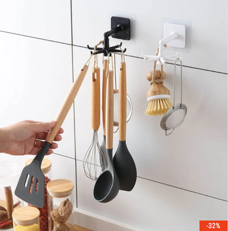 CROCHETS  ROTATIF À 360 DEGRÉS