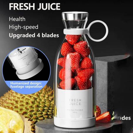 Portable Fresh Juice Blender with USB Rechargeable