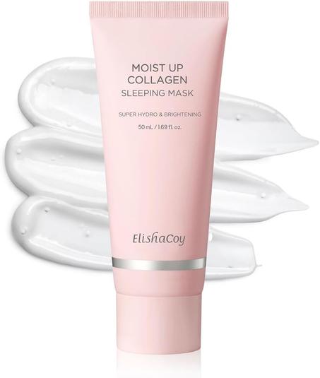 قناع النوم المرطب بالكولاجين