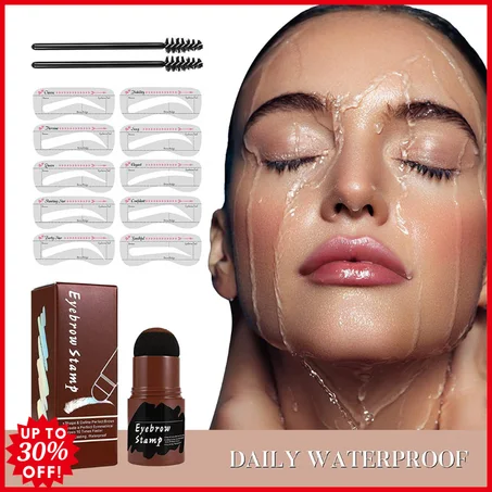مجموعة تشكيل الحواجب EyeBrow Stamp