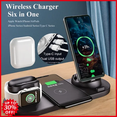 قاعدة شحن 6 في 1 - 6 in 1 Charger Dock