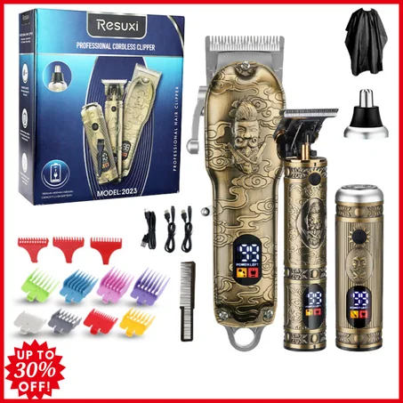 ماكينة حلاقة الشعر للرجال Hair Clippers Set
