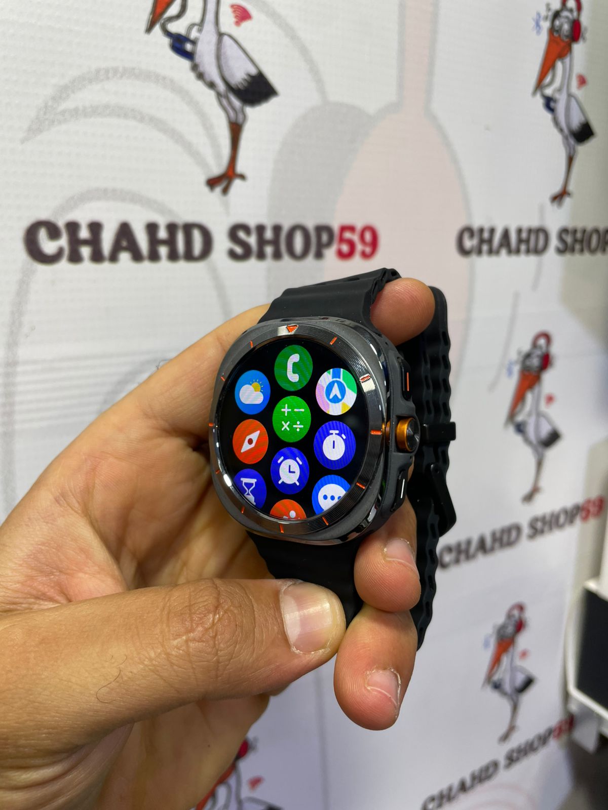 ساعة ذكية بشاشة فائقة الدقة - NFC - Chatgpt-Cardio ....