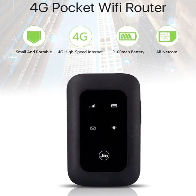 جهاز توجيه نقطة اتصال جوال Jio 4G Plus LTE-Advanced MF680s