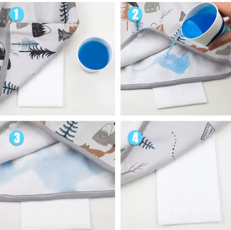 تنورة حفاضات قطنية للأطفال