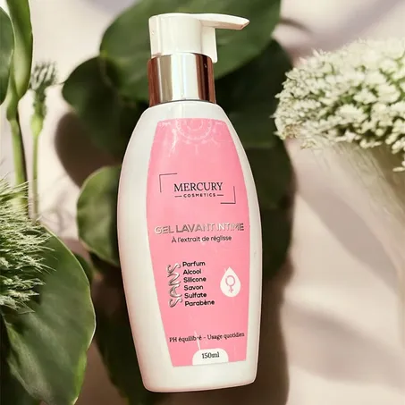 🌸 جل منظف لطيف للمنطقة الحساسة بخلاصة العرقسوس