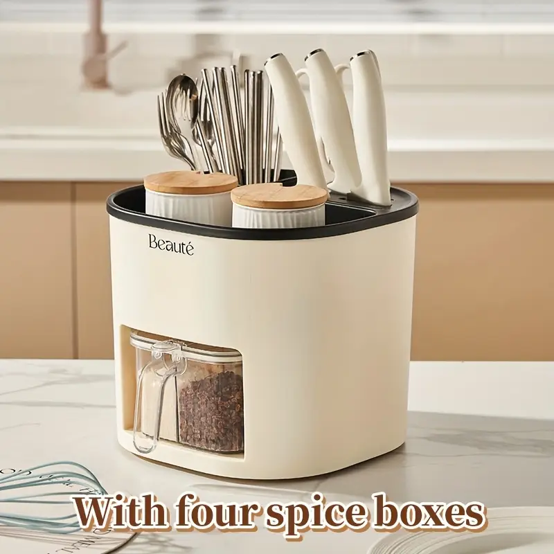 منظم الأدوات والبهارات الأصلي Elite Kitchen Set