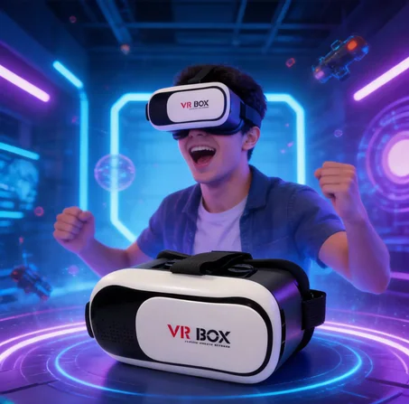 نظارات الواقع الافتراضي VR BOX Virtual Reality Headset