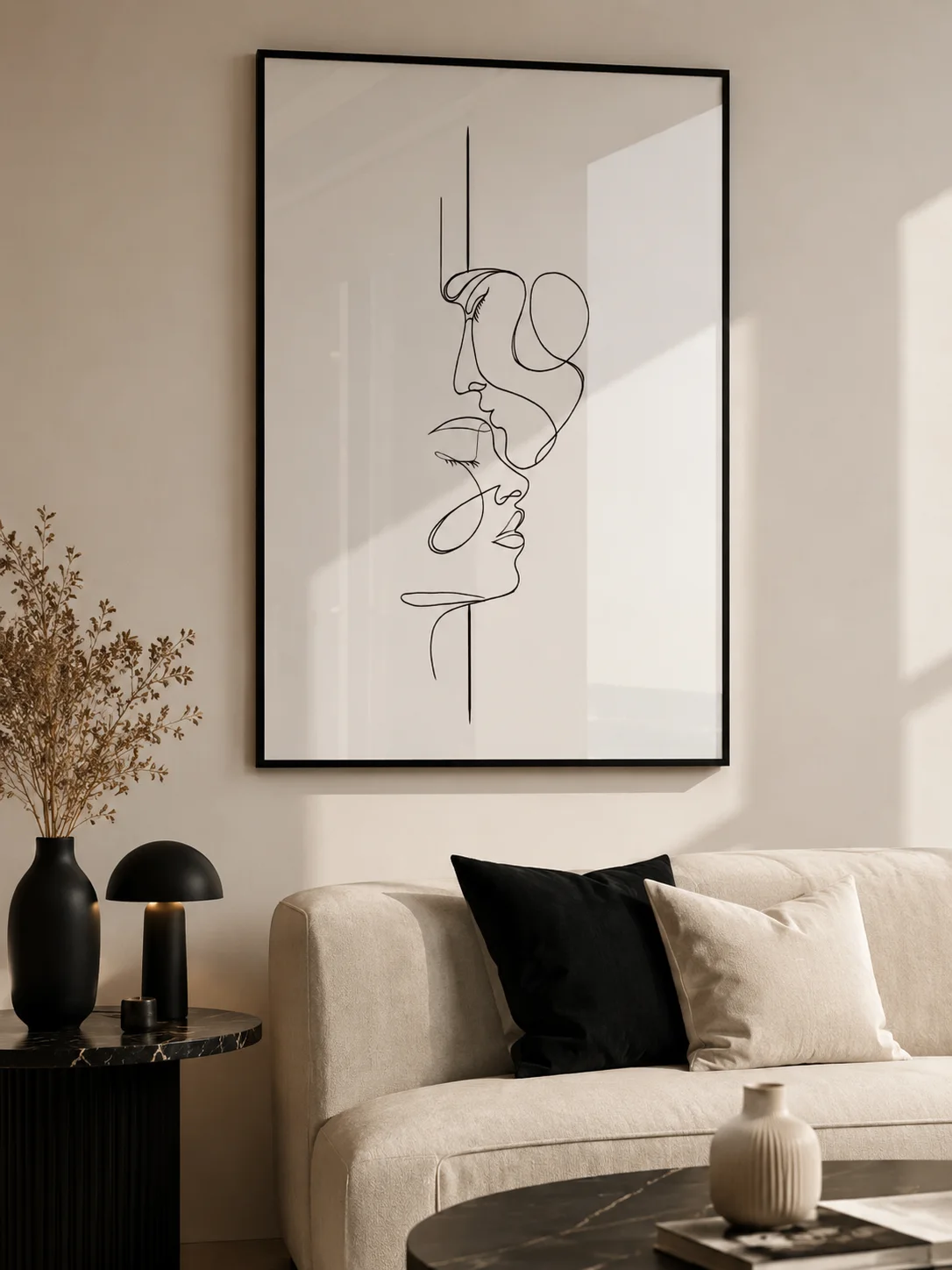 Étreinte Éternelle  Tableau Plexiglass Premium