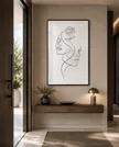 Élégance Minimaliste | Tableau Plexiglass Premium