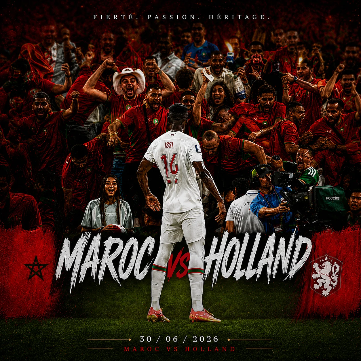Maroc vs Hollande 2026 – L’Instant de Gloire