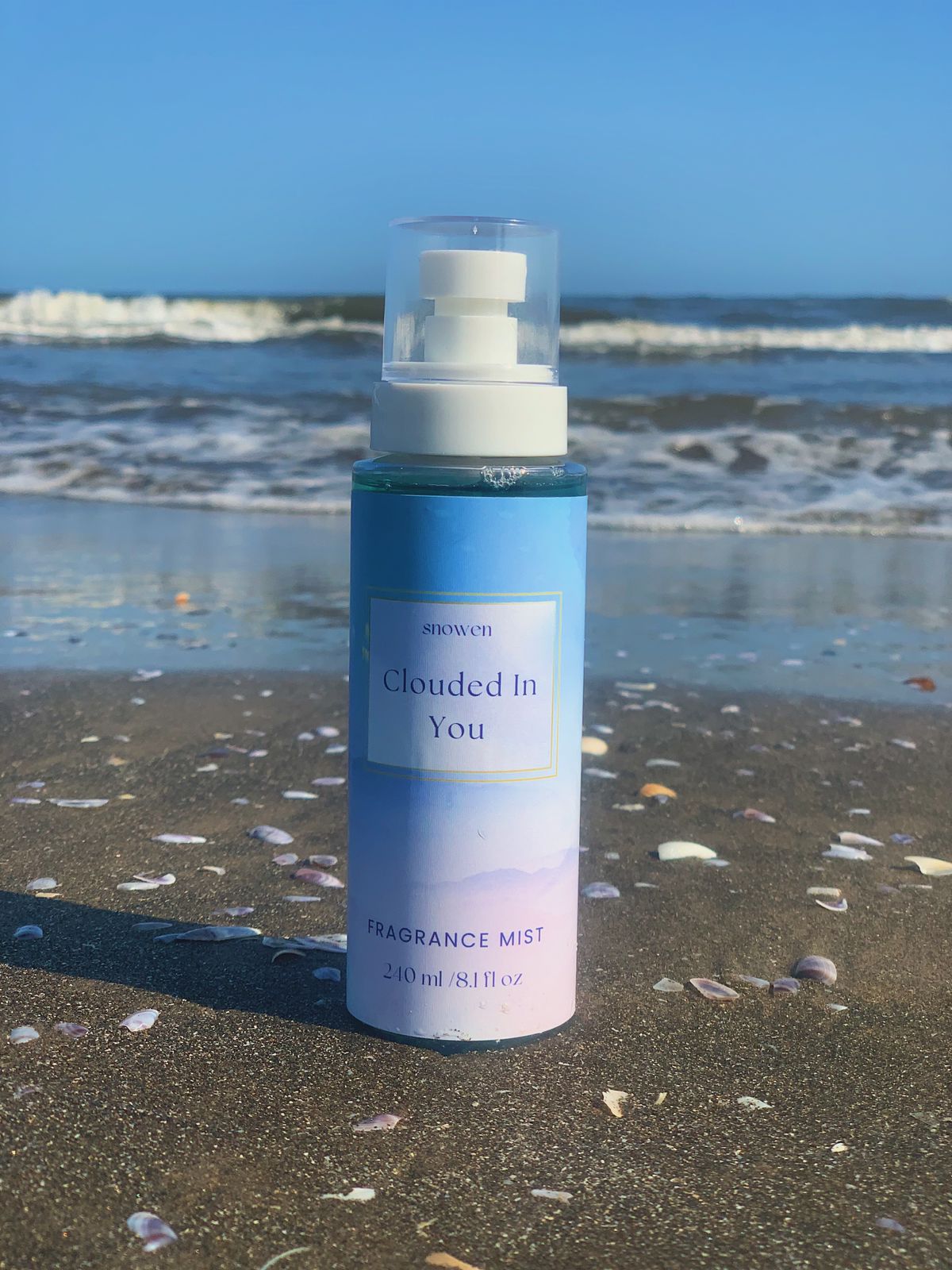 Clouded in you body splash 240ml