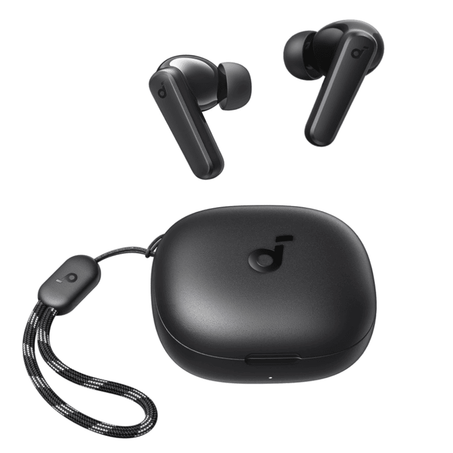 سماعات انكر P20i لاسلكية، منافذ تشغيل 10 مم لصوت قوي، بلوتوث 5.3 مقاومة الماء .