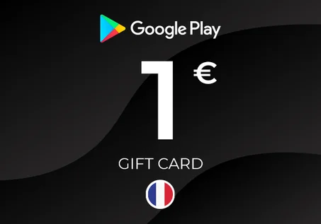 Google Play Gift Card 1 EUR - FRANCE