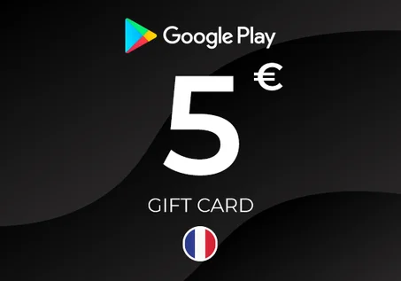 Google Play Gift Card 5 EUR - FRANCE